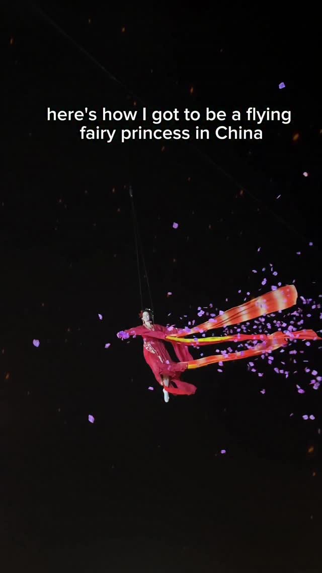 Ancient Town Offers Flying Fairy Princess Experience