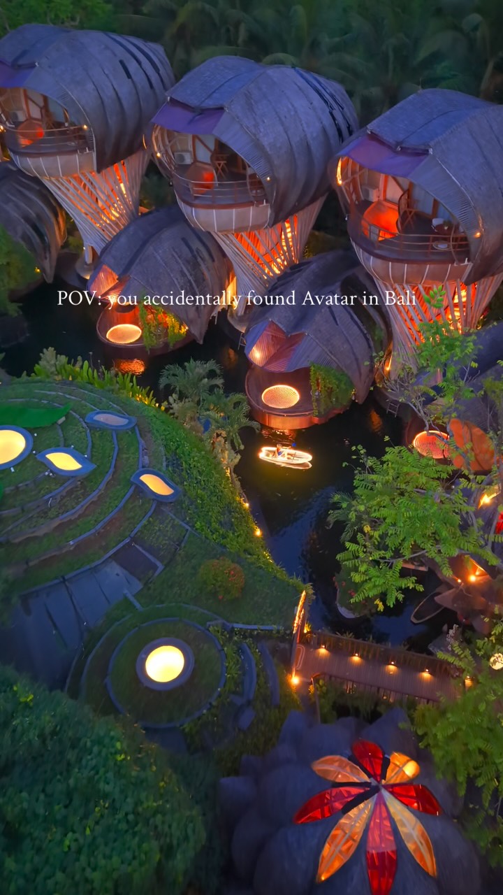 Bali Resort Evokes Avatar's Mystical World