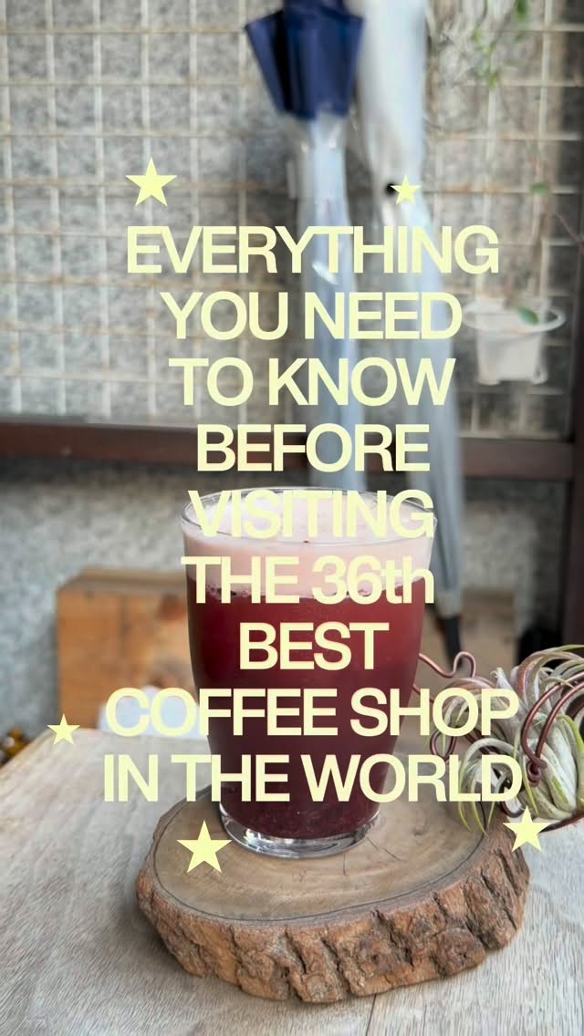 World's Best Coffee Shop in Taipei