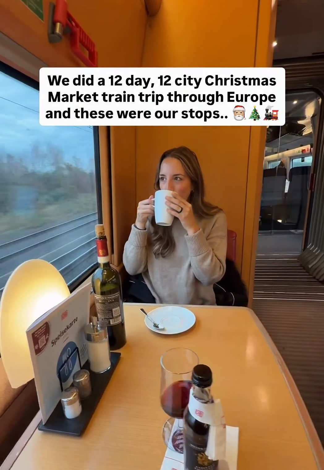 European Christmas Market Train Trip Itinerary
