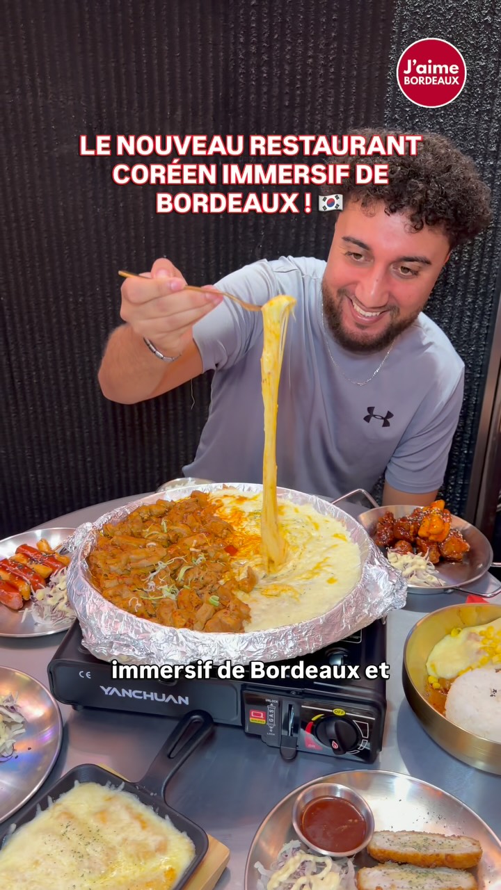 Bordeaux's Immersive Korean Night Market Restaurant