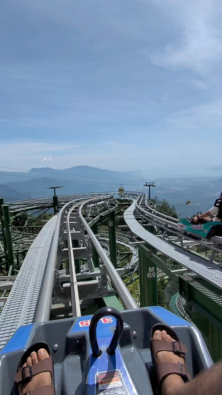 Alpine Coaster Ride Through Scenic Mountain Views