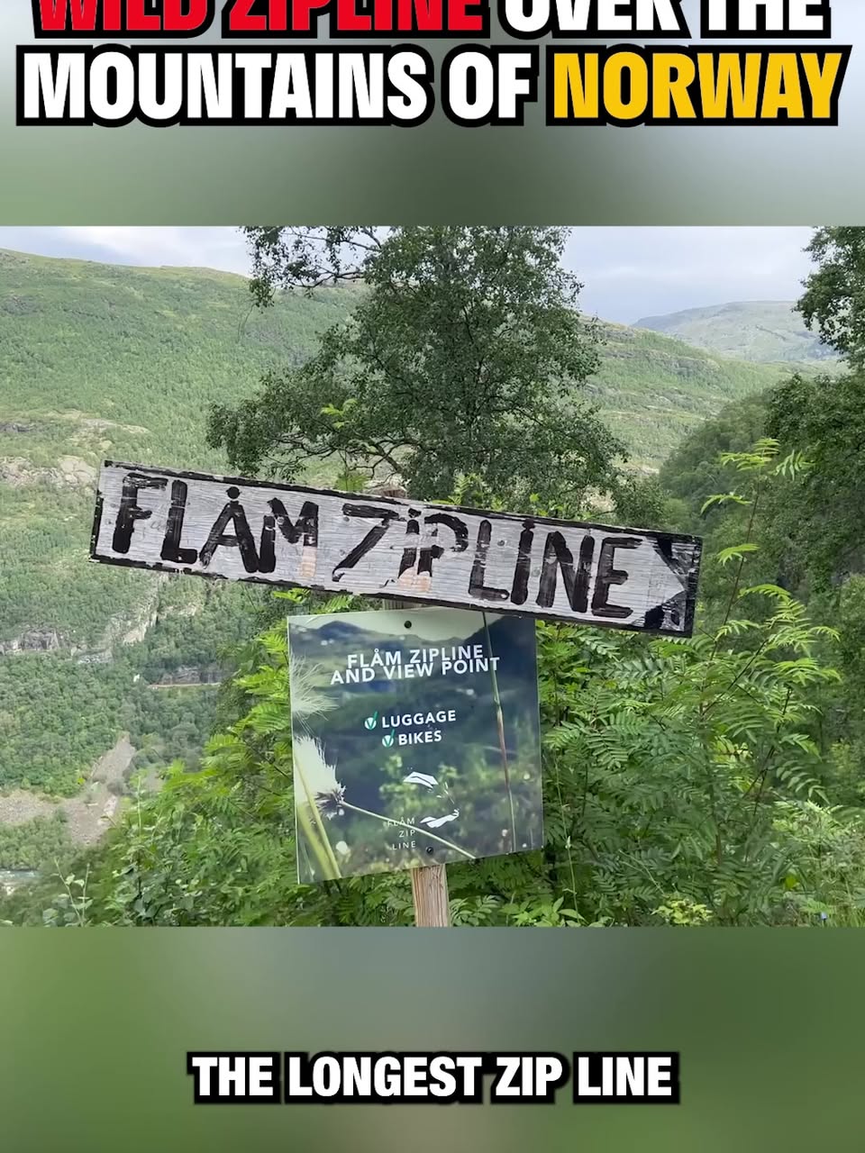 Flåm Norway: Railway, Waterfalls, and Zipline Adventures