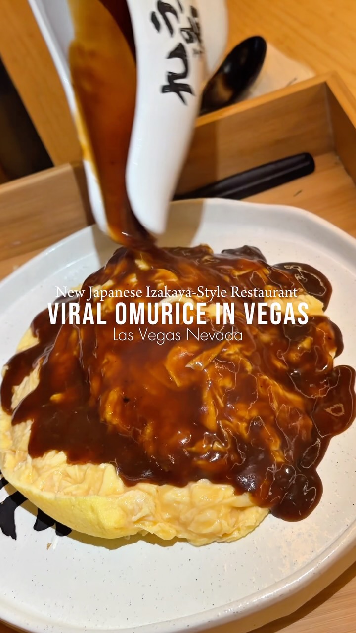 Viral Omurice At Las Vegas Super Kyuramen