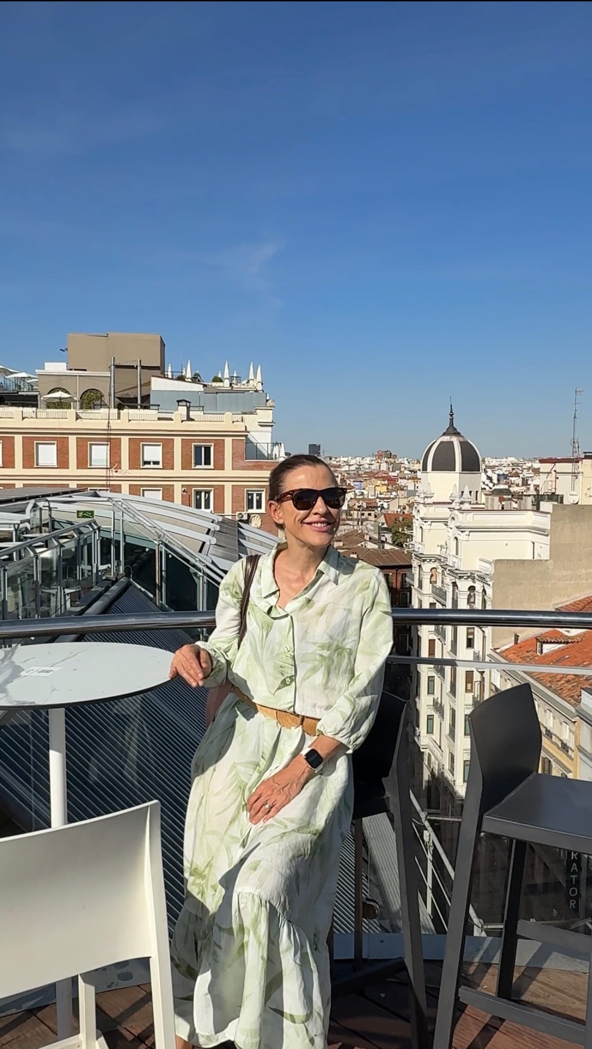 Madrid Spots Feature Vertical Garden, Waterfall, and Views