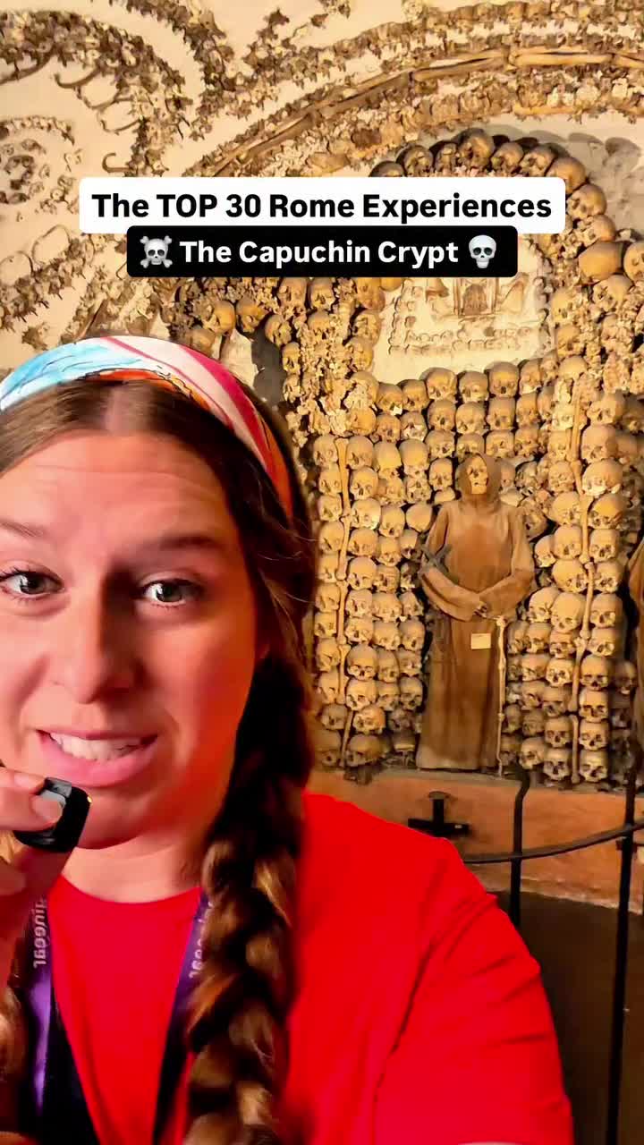 Rome's Capuchin Crypt and Nearby Gelato
