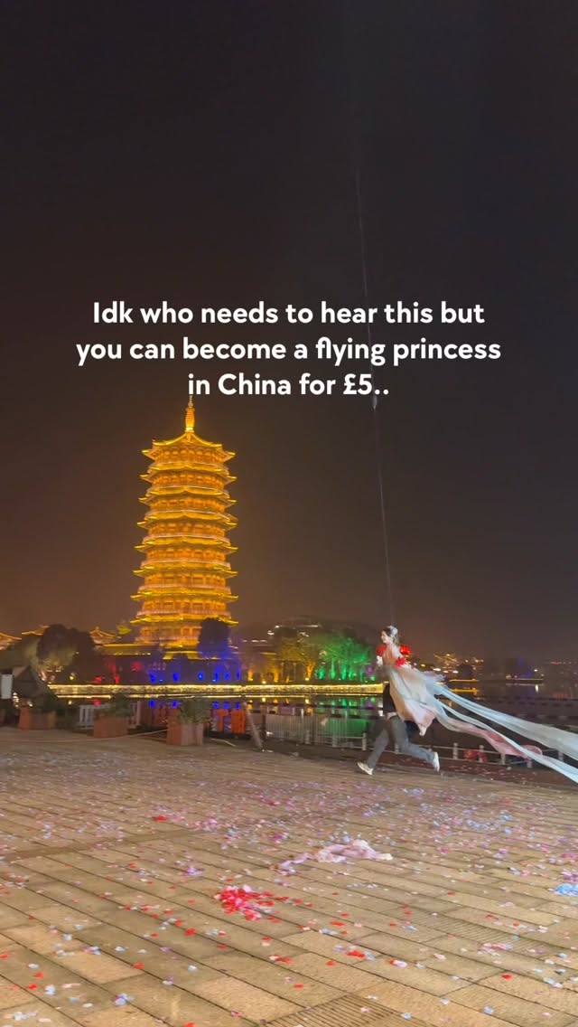 Princess Flying Experience At Tongguan Kiln
