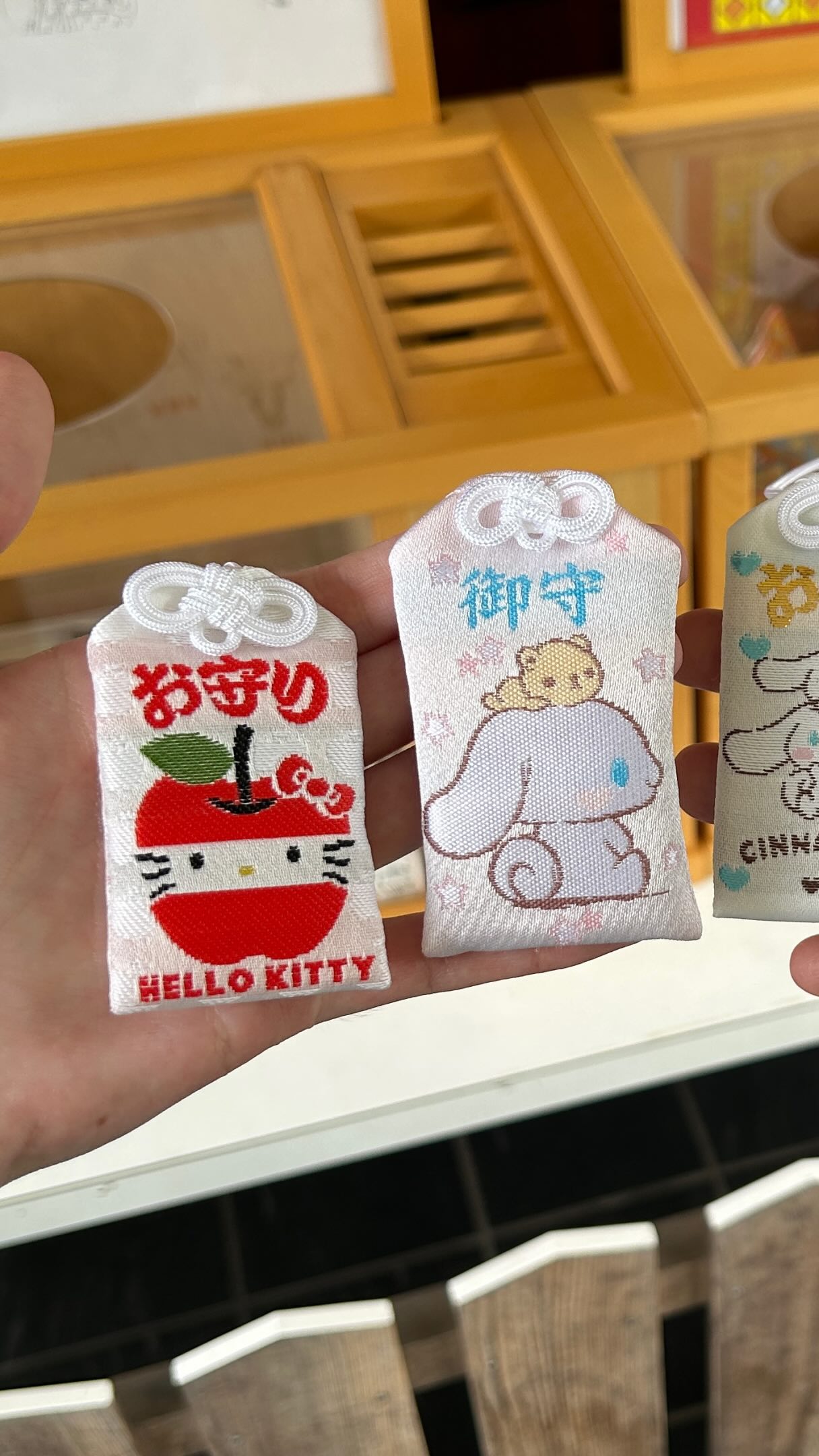 Sanrio Shrine Offers Omamori and Hello Kitty Charms
