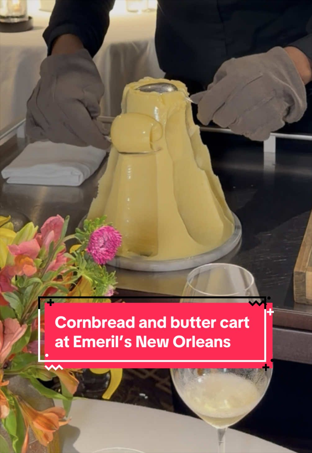 Emeril's New Orleans Offers Cornbread and Butter