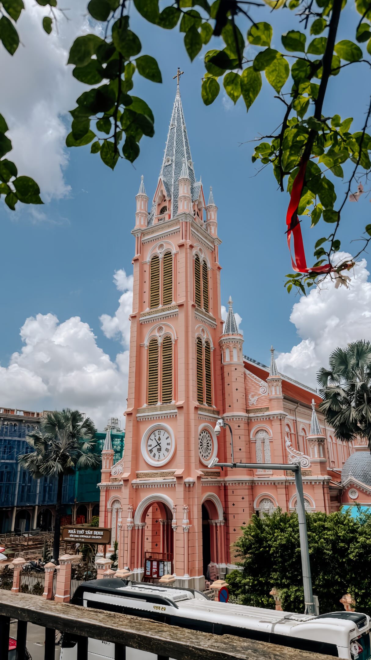 Saigon Cafes With Views Of Pink Church
