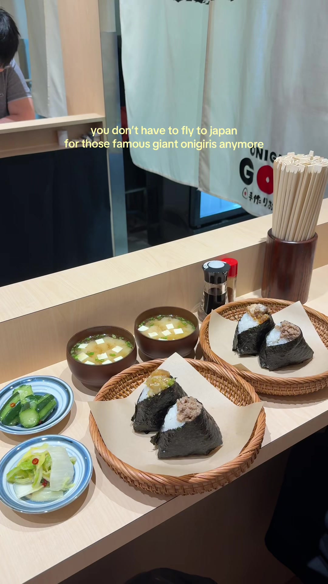Popular Spot For Hot Onigiri