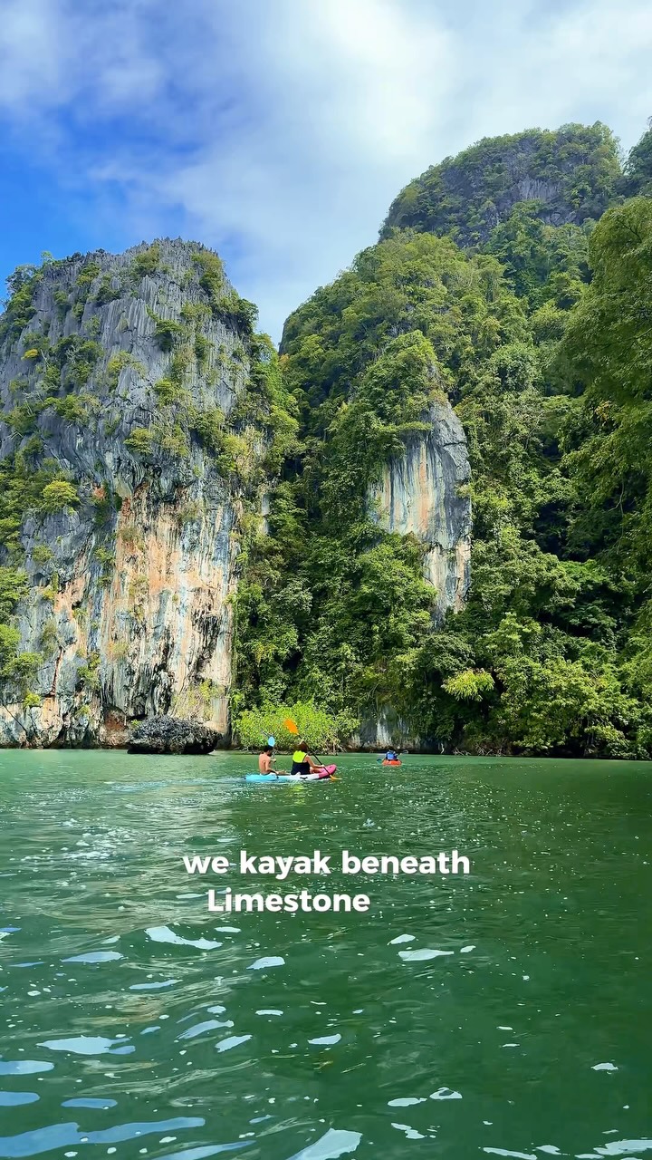 Kayaking Through Thailand's Untouched Limestone Coastlines