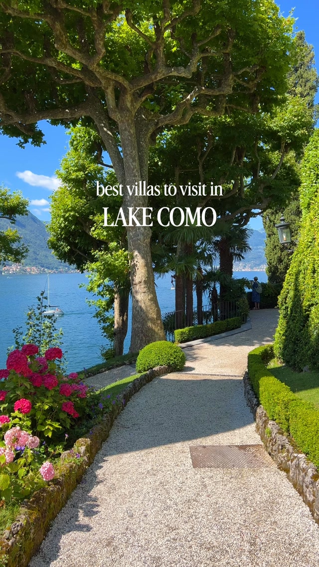 Five Stunning Villas To Visit On Lake Como