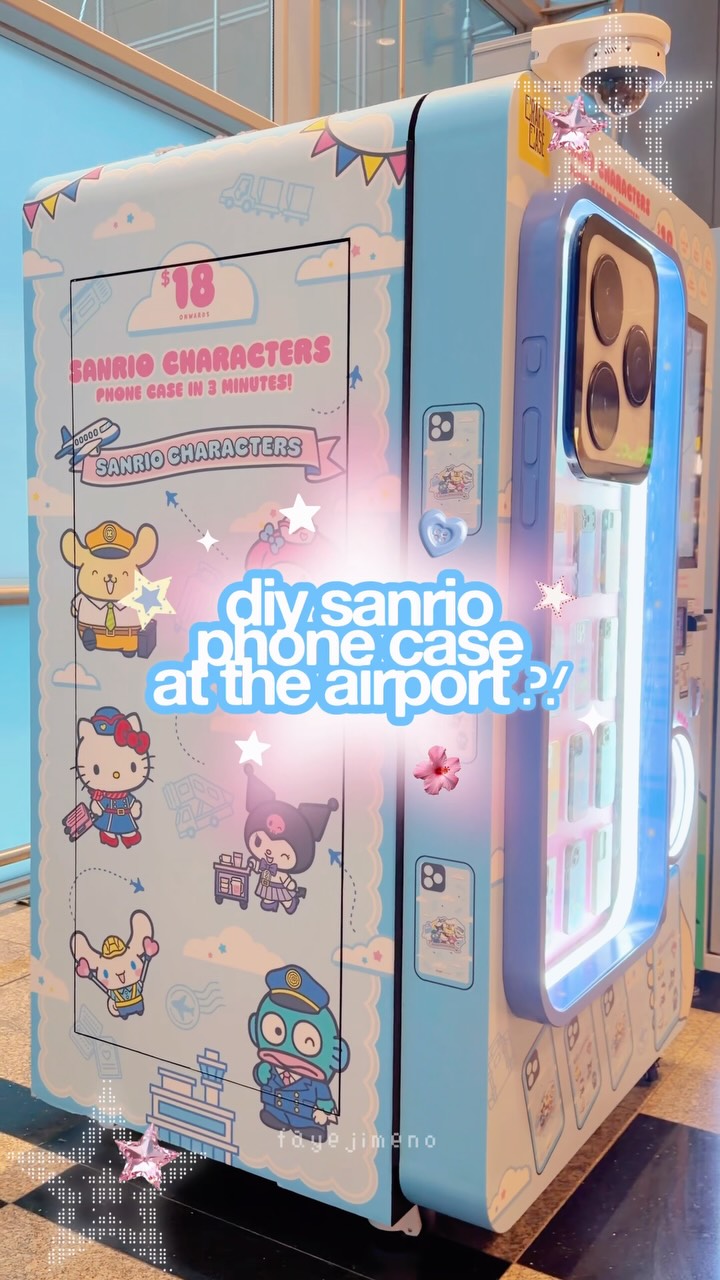 Sanrio Character Crafts at Changi Airport