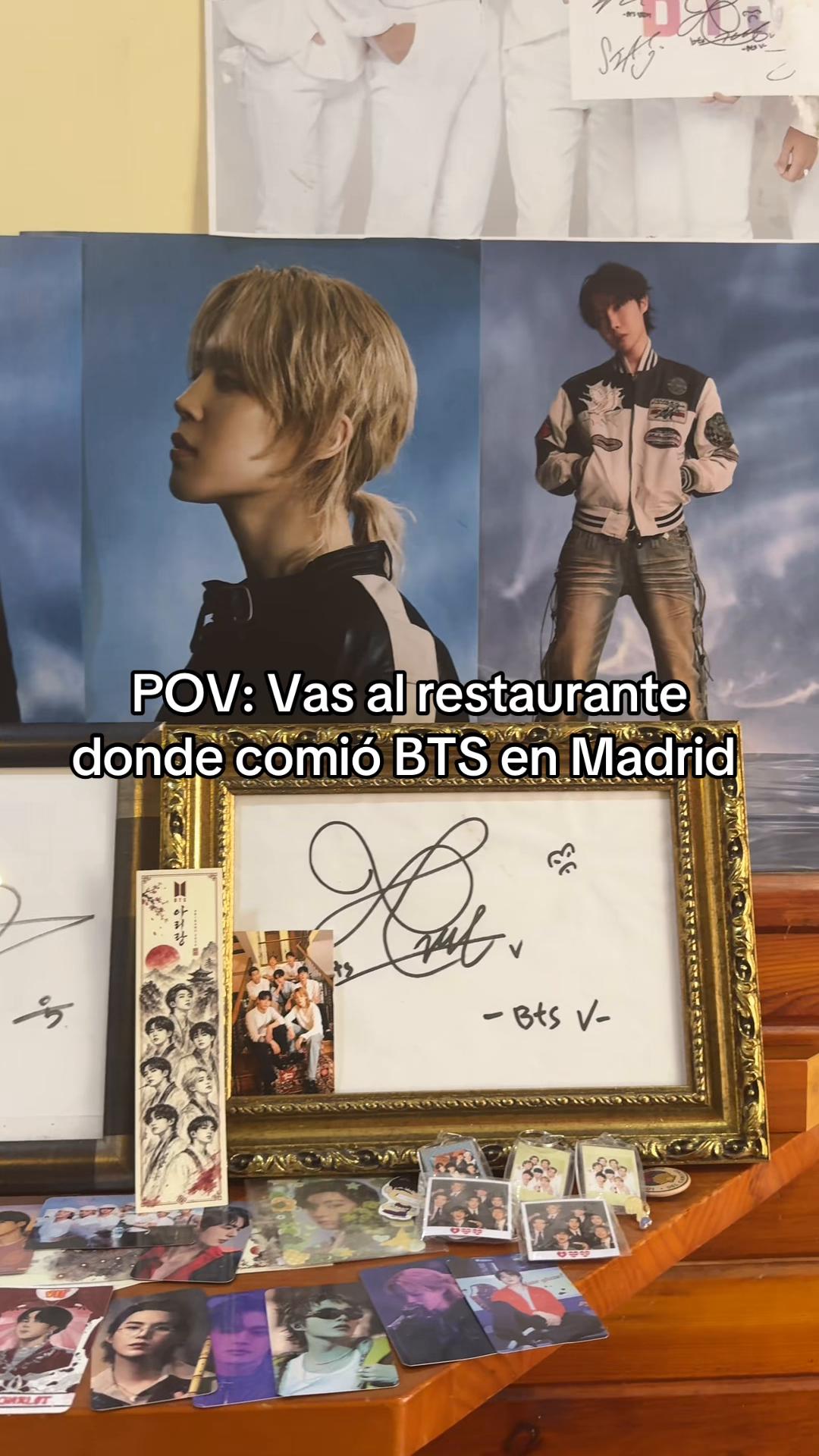 BTS's Favorite Restaurant in Madrid