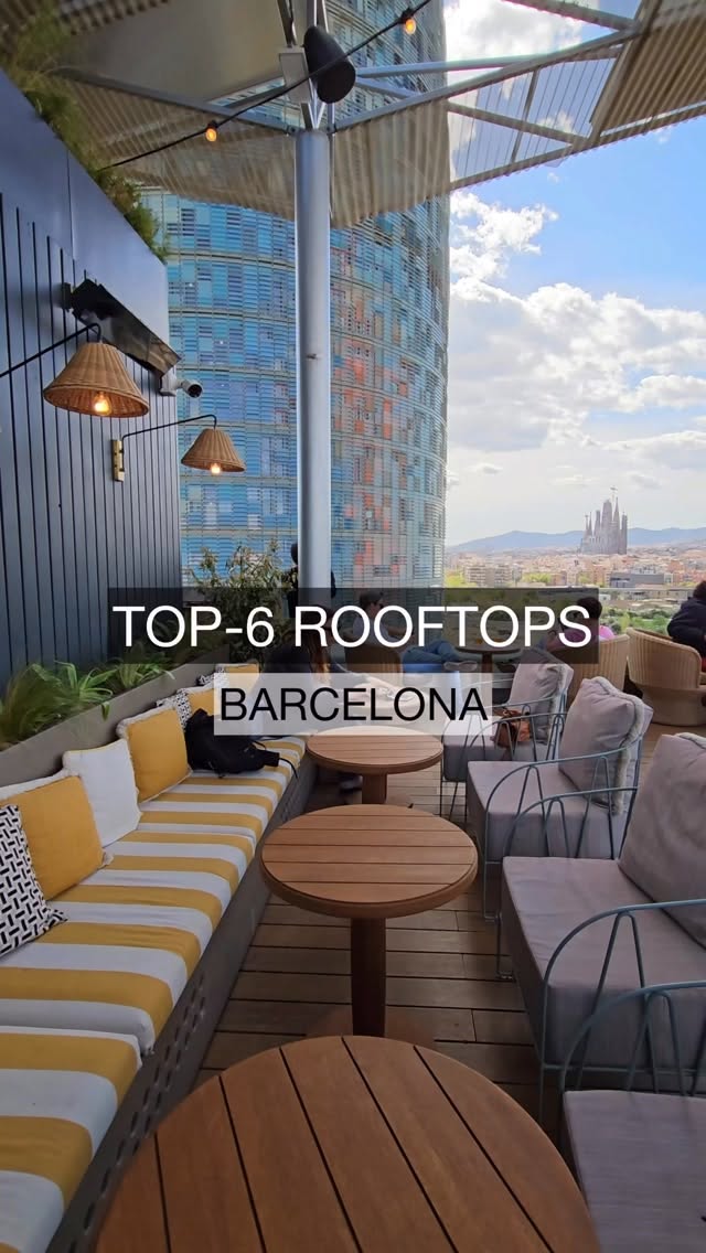 Barcelona Rooftop Bars With Stunning City Views