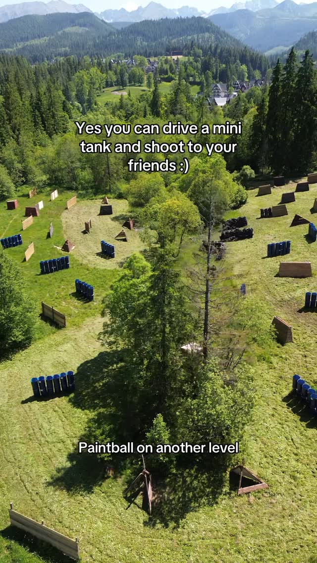 Mini Tanks Offer Paintball Fun