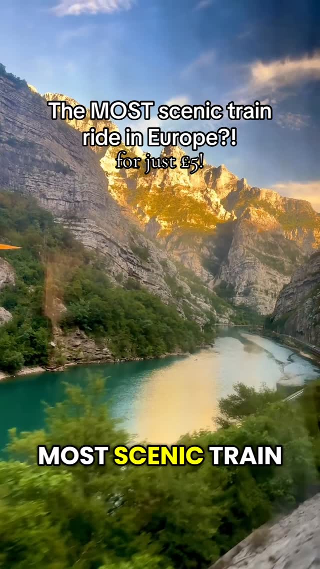 Scenic Train Journey Between Sarajevo and Mostar