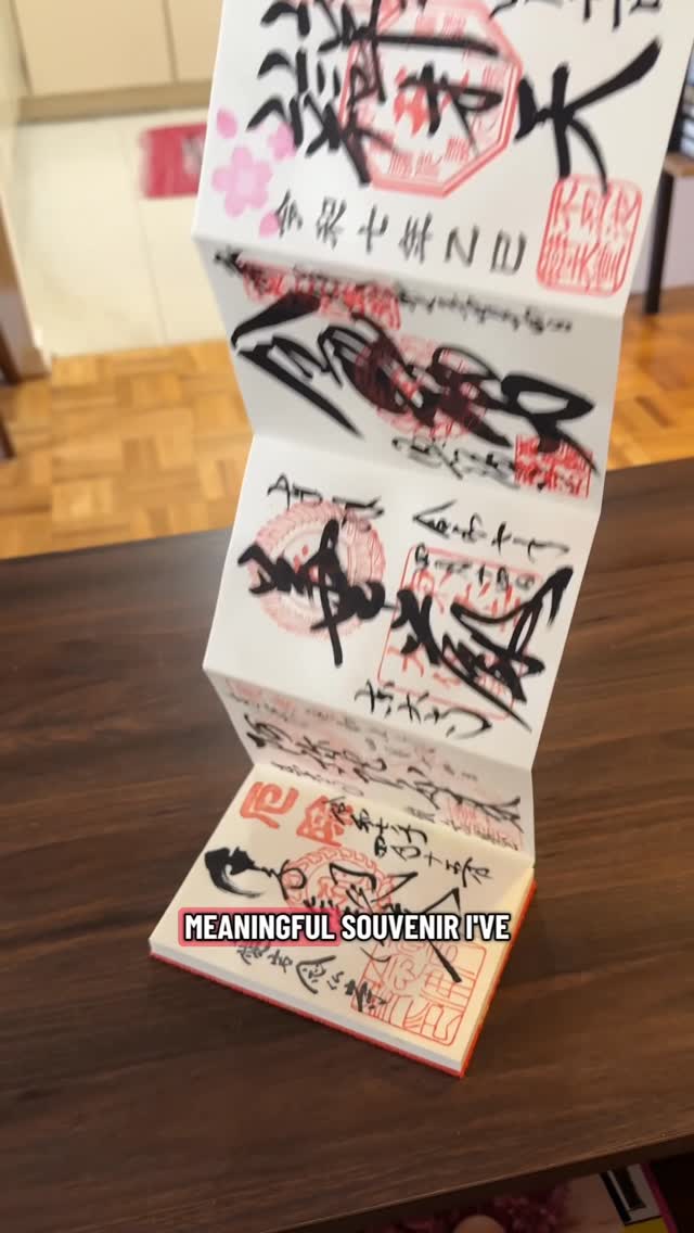 Japanese Temples and Shrines Offer Calligraphy Stamps