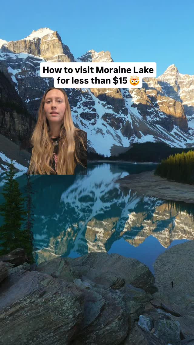 Visiting Moraine Lake and Banff National Park