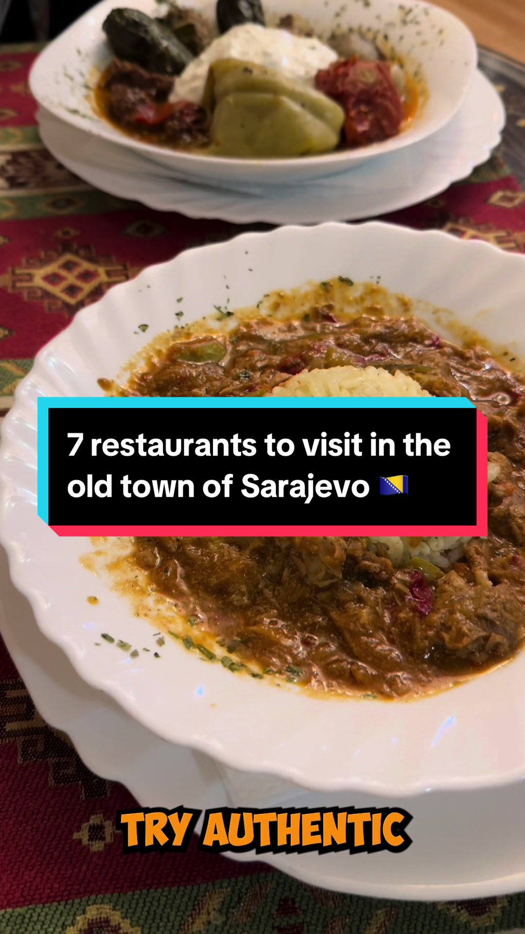 Sarajevo Old Town Culinary Highlights