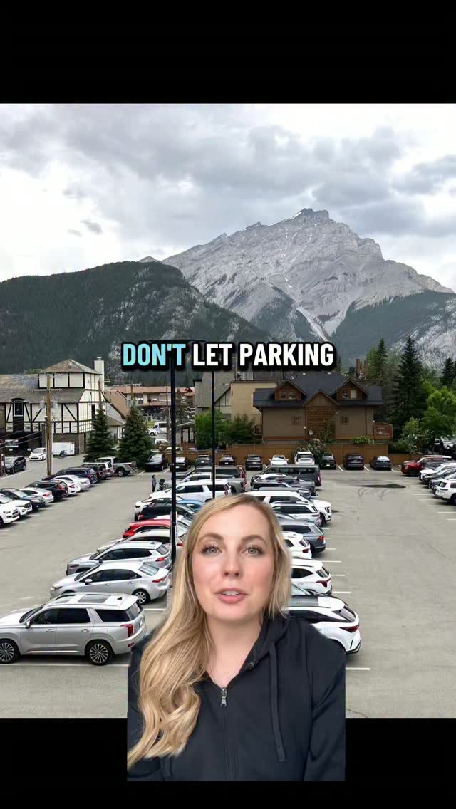Banff Area Parking Map Eases Access to Attractions