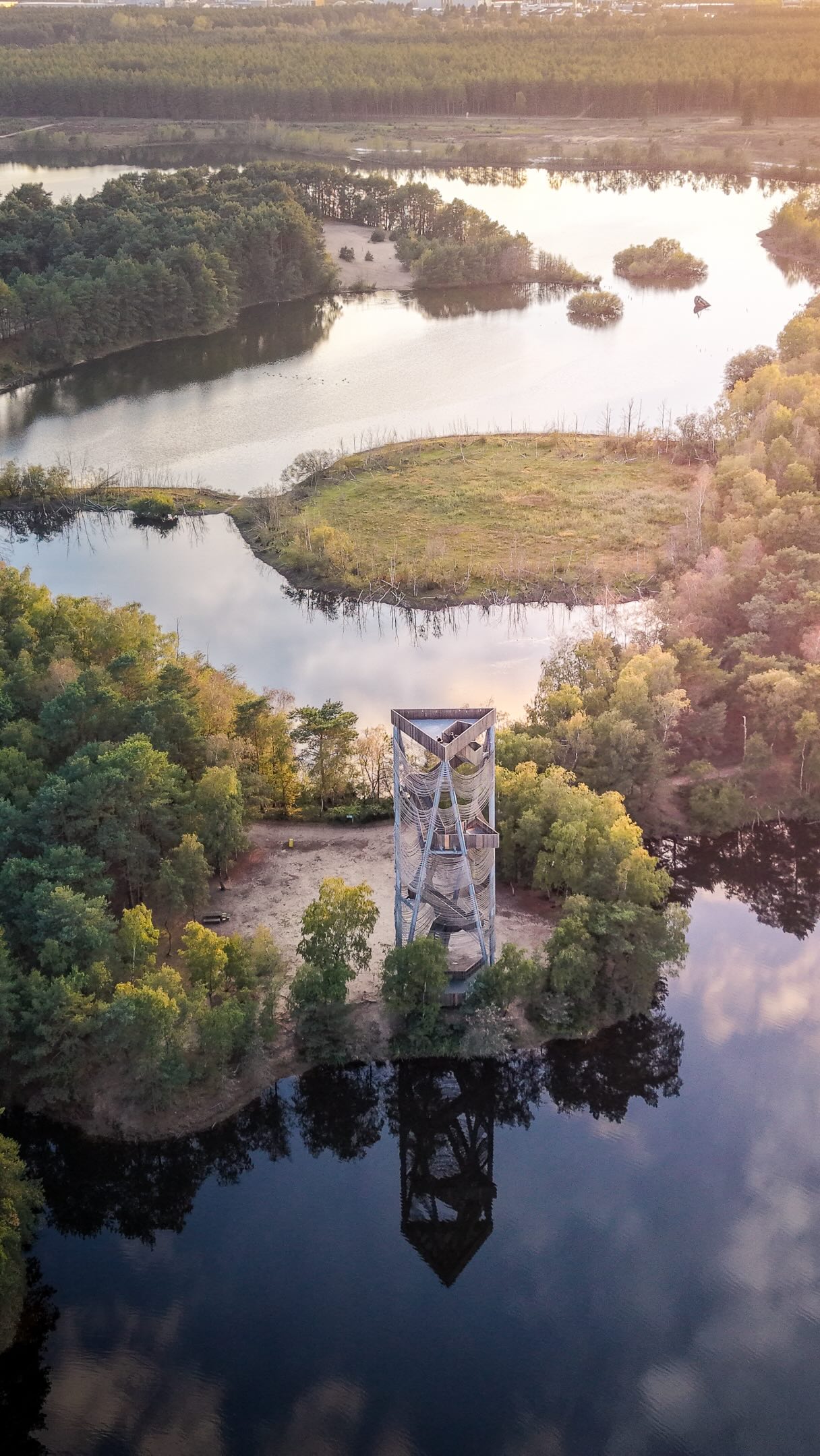 Belgian Desert Nature Trails With Scenic Views