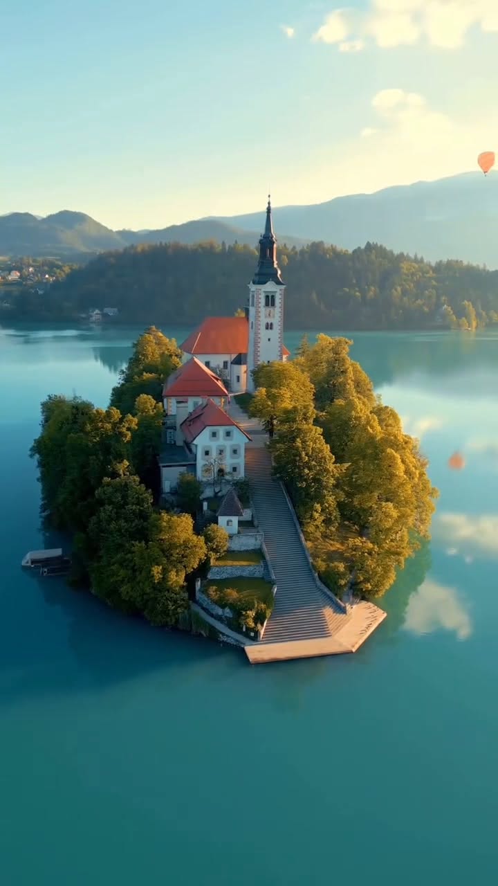 Unreal Slovenian Nature and Historic Sites
