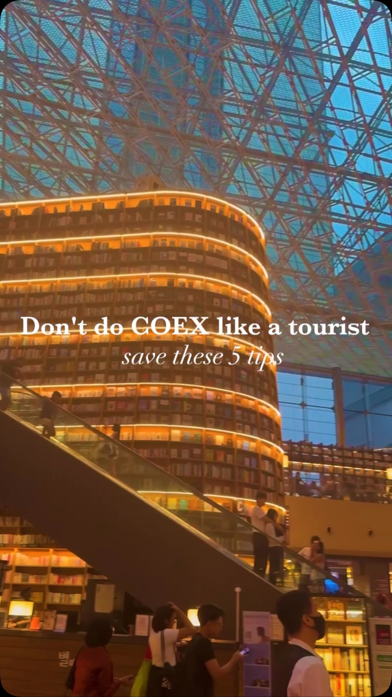 Seoul's Starfield Mall, Temple, and Gangnam Style Statue
