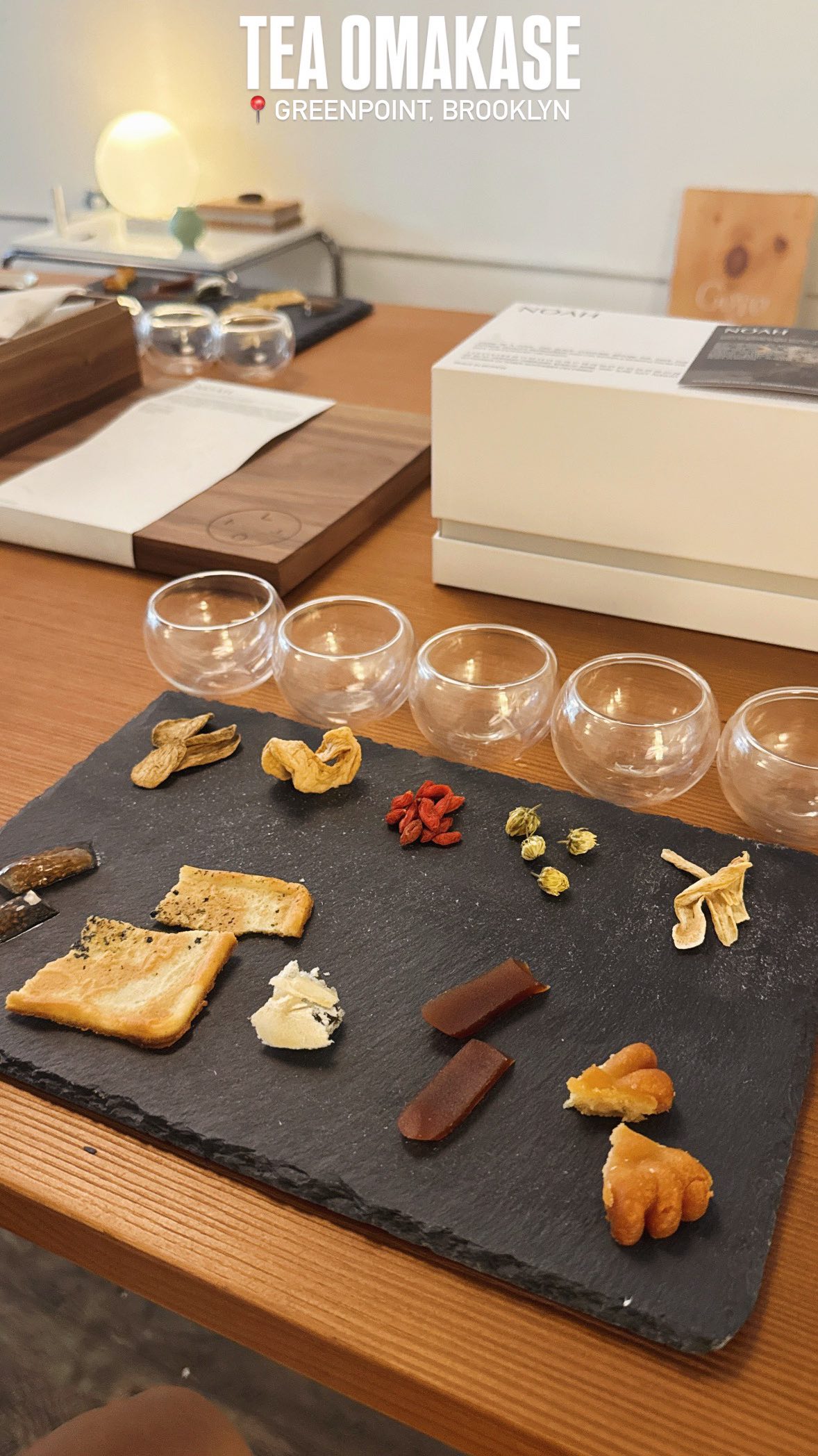 NYC Tea Omakase Experience at Goyo Space