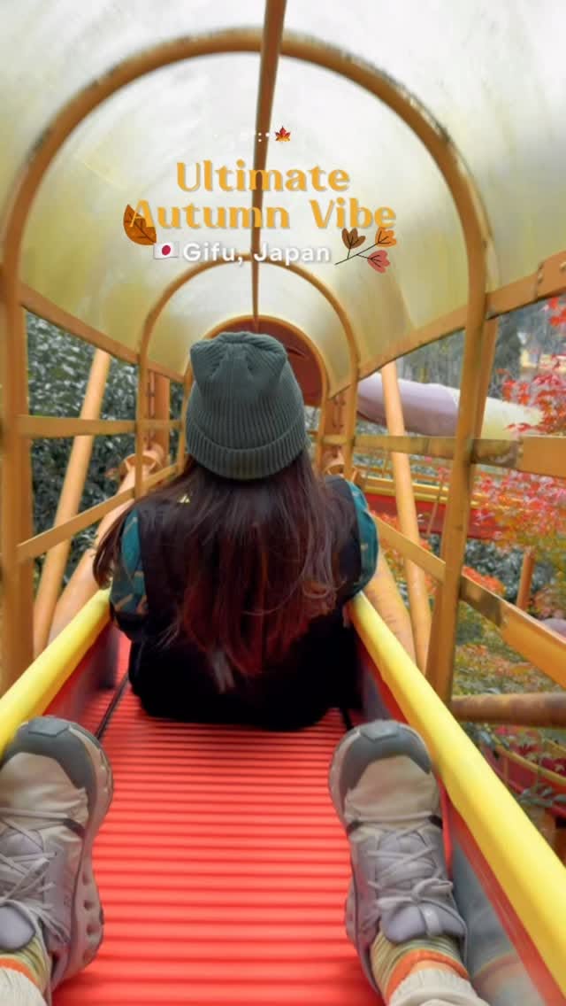 Autumn Slide Through Gero Onsen Gassho Village