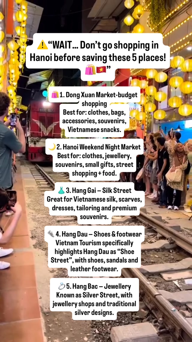 Hanoi's Best Shopping Destinations