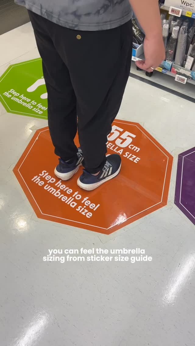 Innovative Umbrella Sizing At Japanese Retail Store
