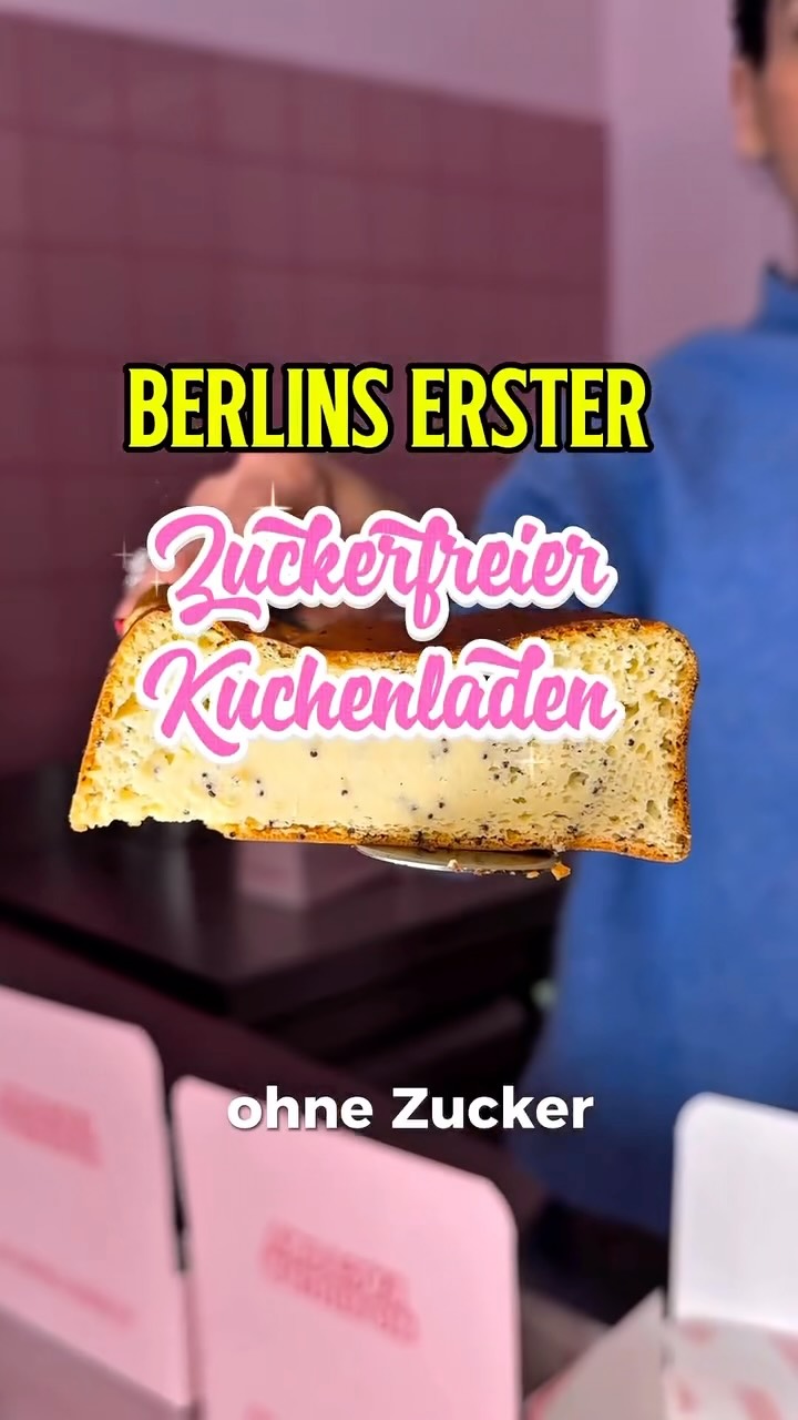 Berlin's New Sugar-Free Cake Shop