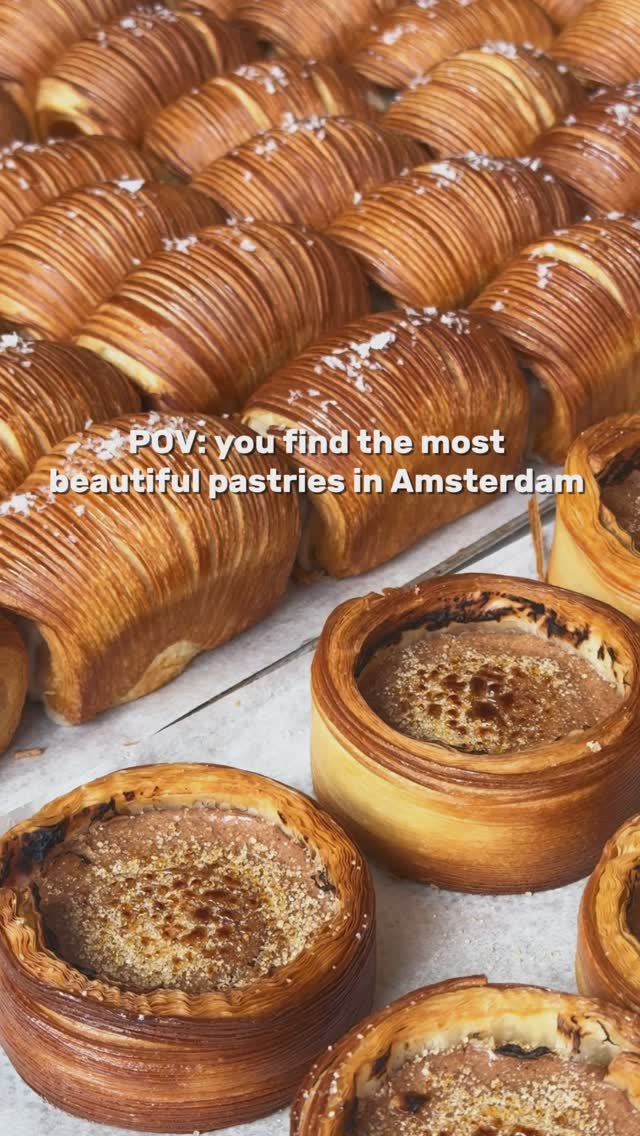 Amsterdam Pastry Creations Paired With Coffee