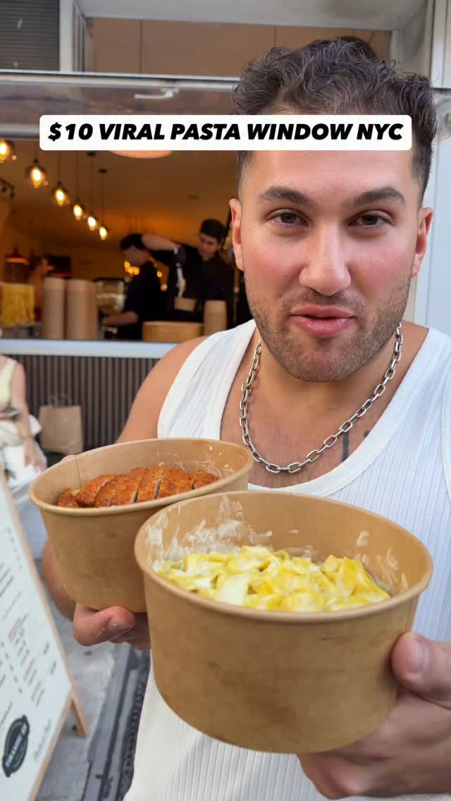 Viral Cheese Wheel Pasta Shop in NYC
