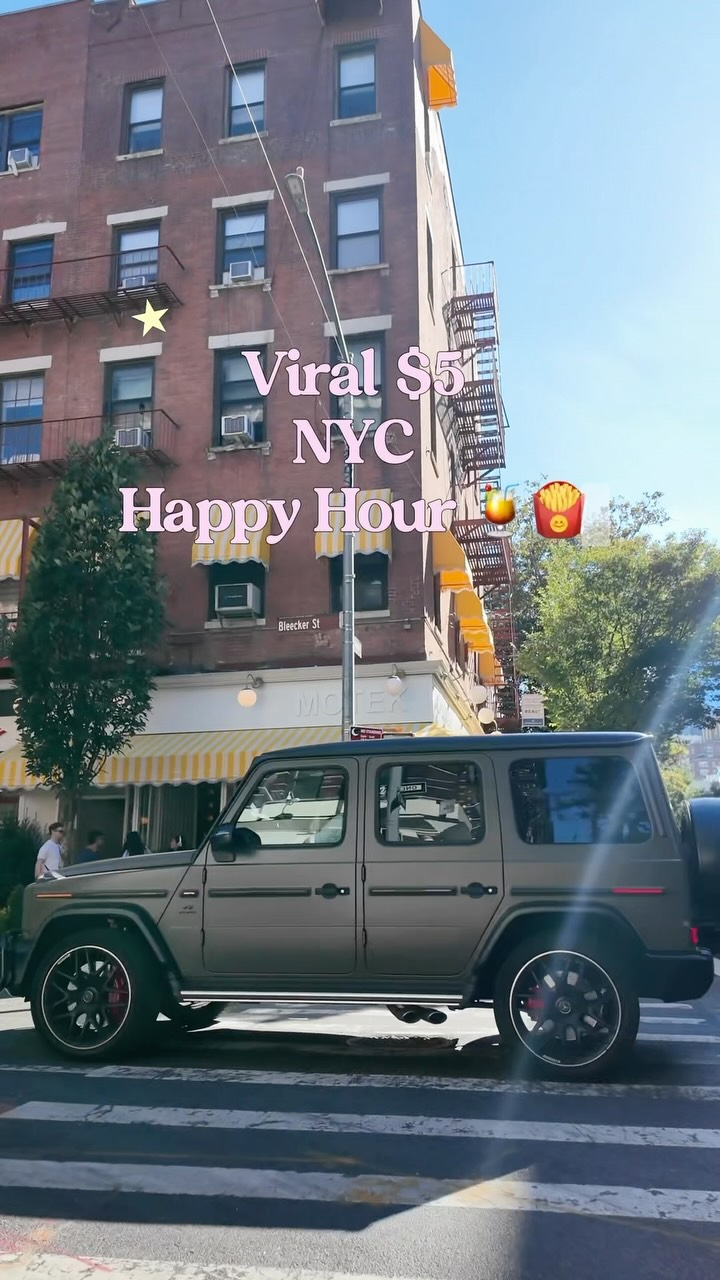 Motek West Village Happy Hour Specials