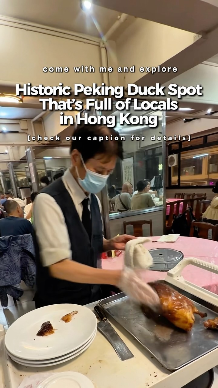 Historic Hong Kong Restaurant Features Classic Peking Duck
