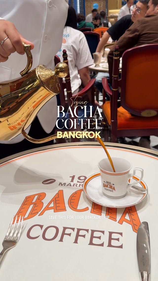 Bacha Coffee Offers Luxurious Cafe Experience