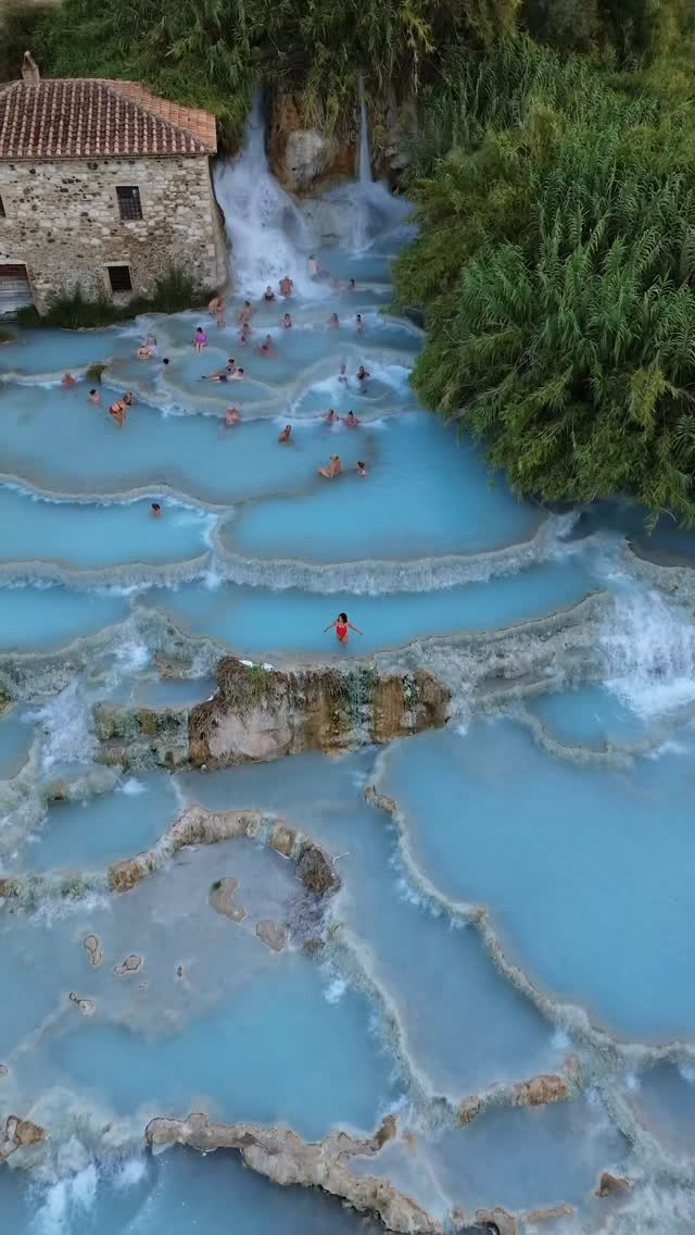 Tuscany's Free Saturnia Hot Springs