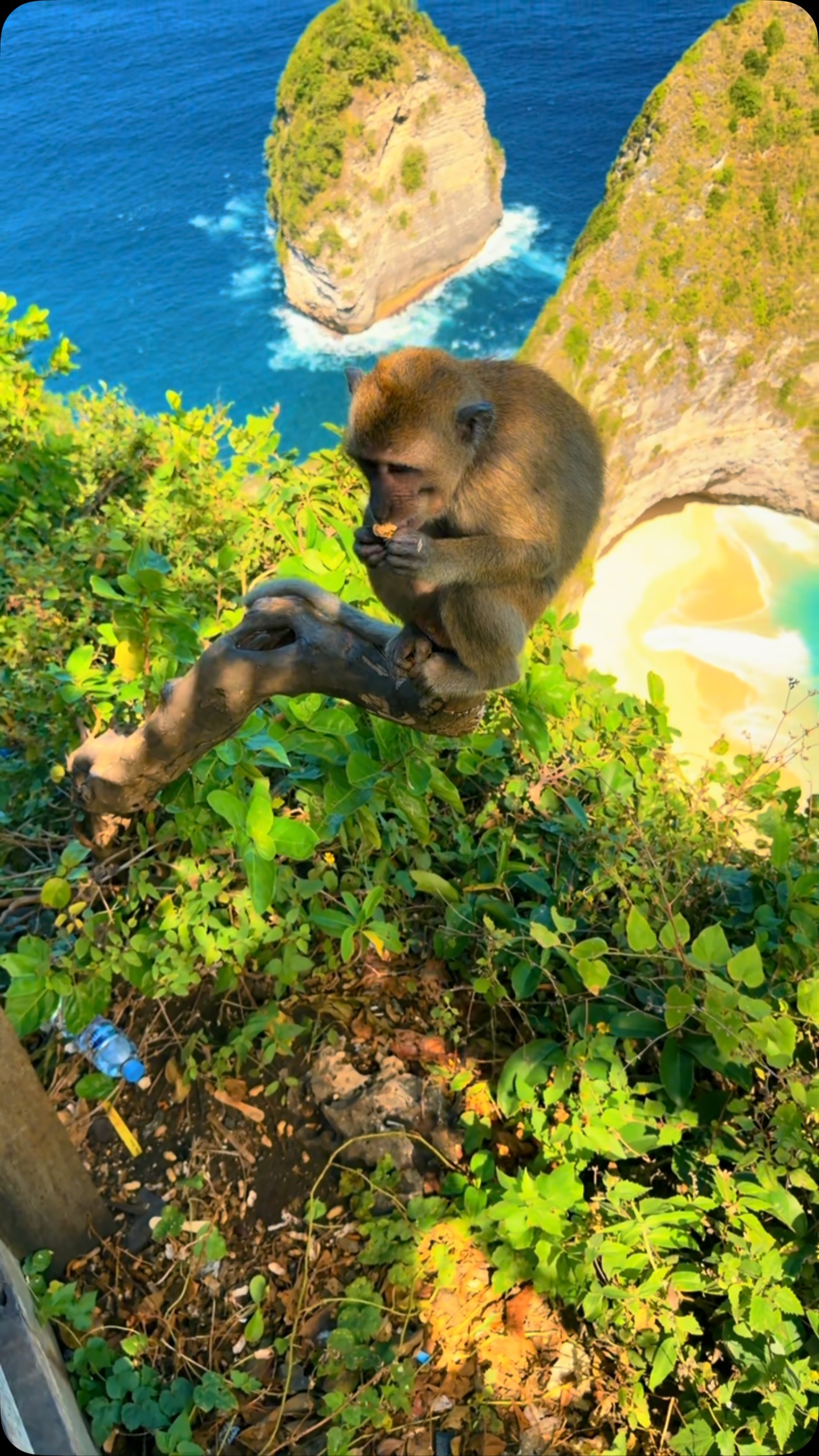 Two Beautiful Beaches on Nusa Penida Island