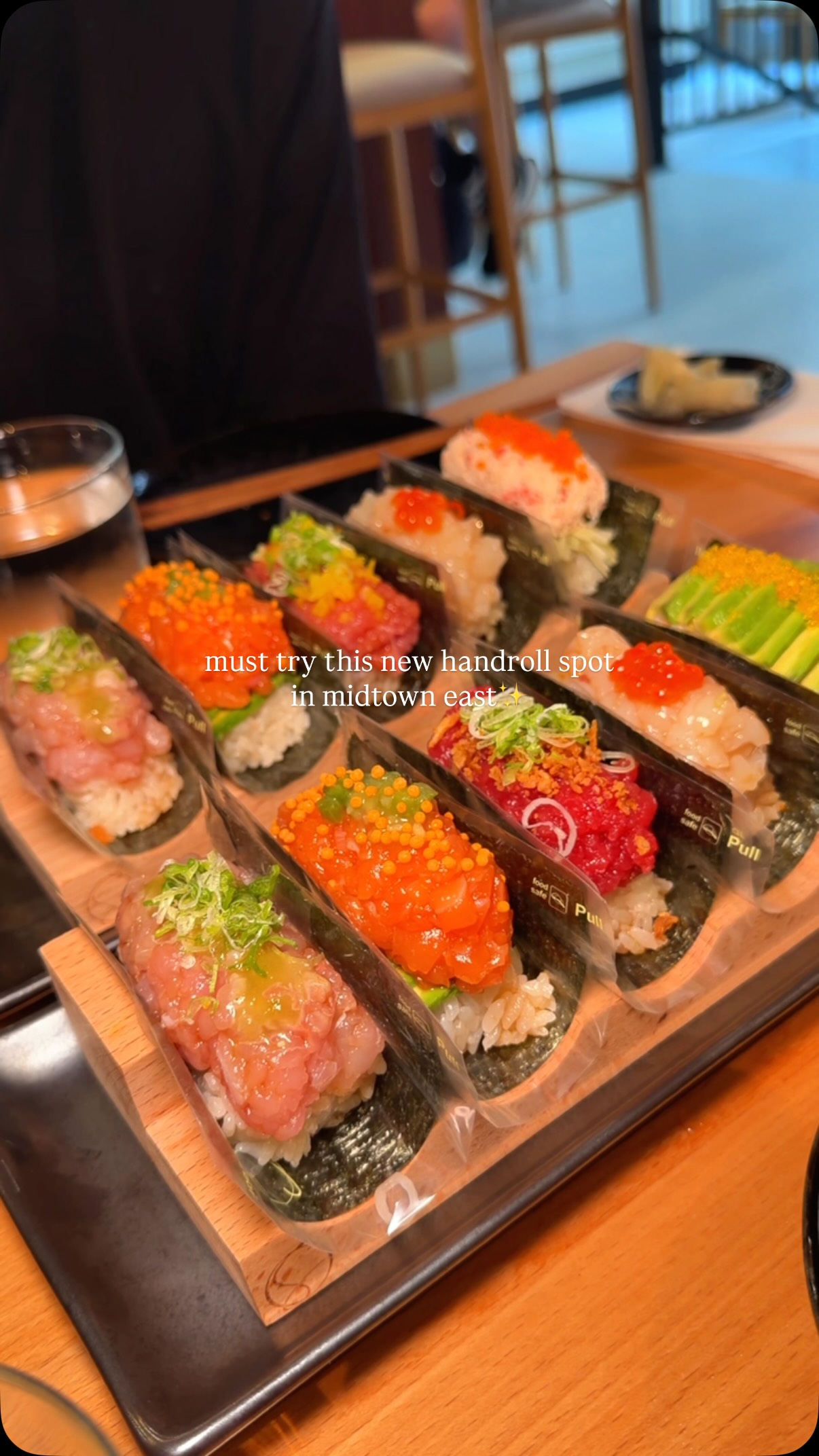 Sushi Tokoro Handroll Bar in Midtown East