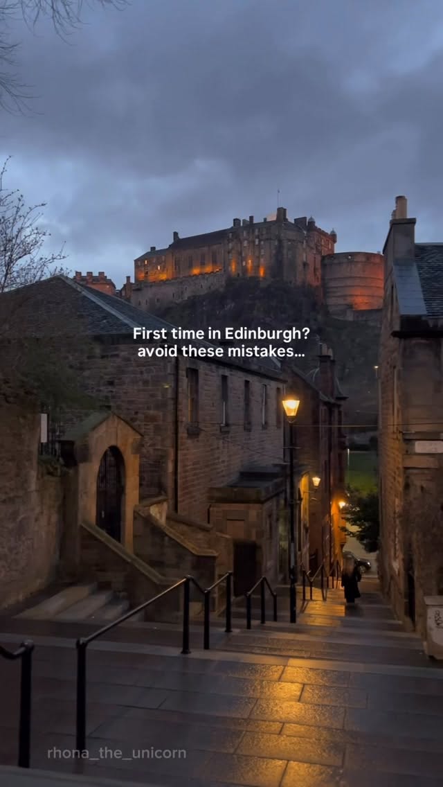 Edinburgh Travel Tips For Visitors