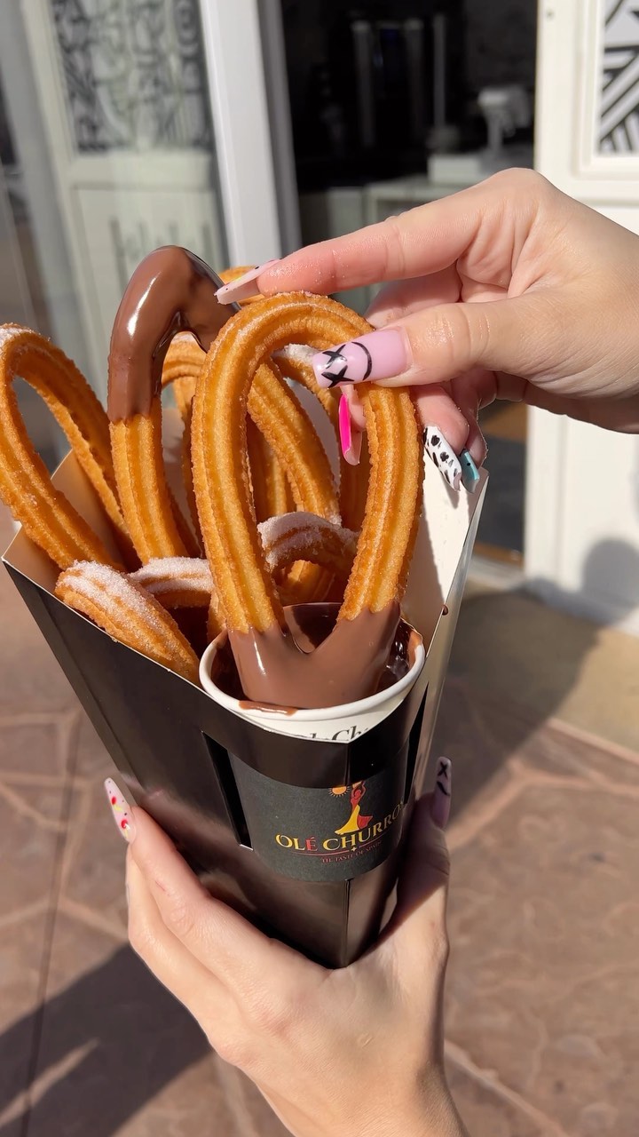 Authentic Spanish Churros At Las Vegas Town Square
