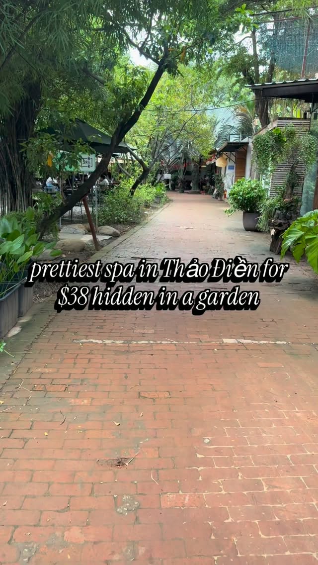 Spa Bar Thảo Điền Offers Relaxing Garden Escape