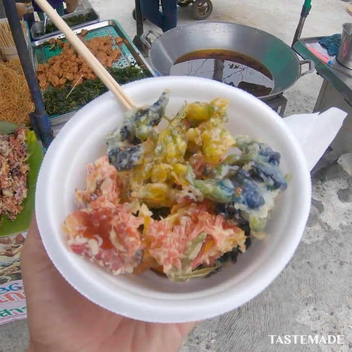 Ko Kret's Crispy Fried Flower Delicacy