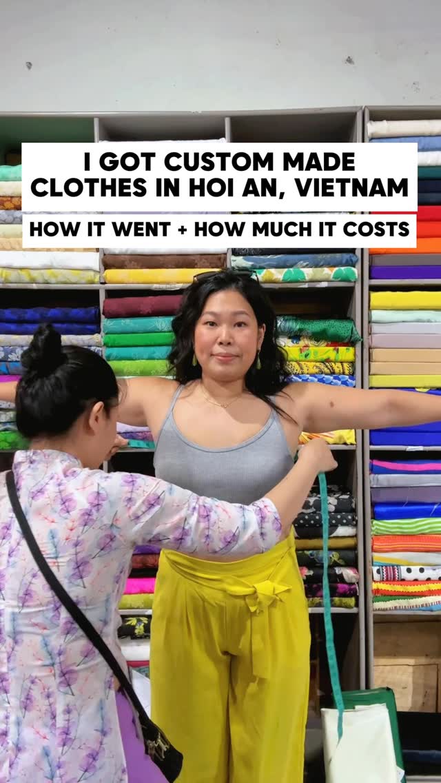 Custom Tailoring Experience In Hoi An