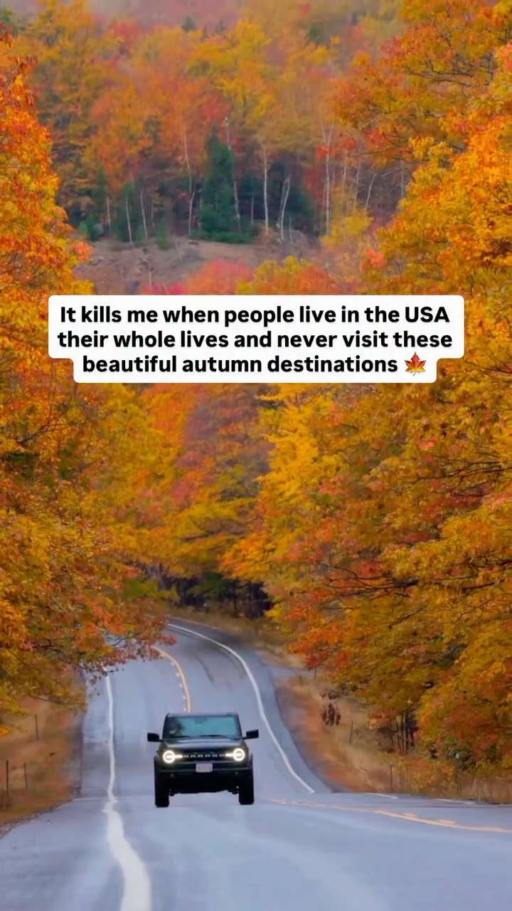 Scenic Autumn Destinations Across The USA