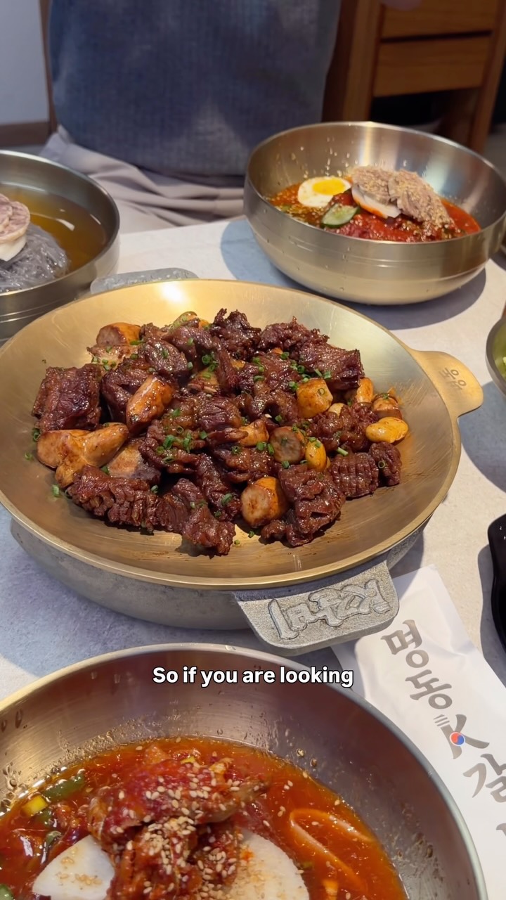 Myeongdong K-Galbi: Hanwoo Short Ribs and Cold Noodles