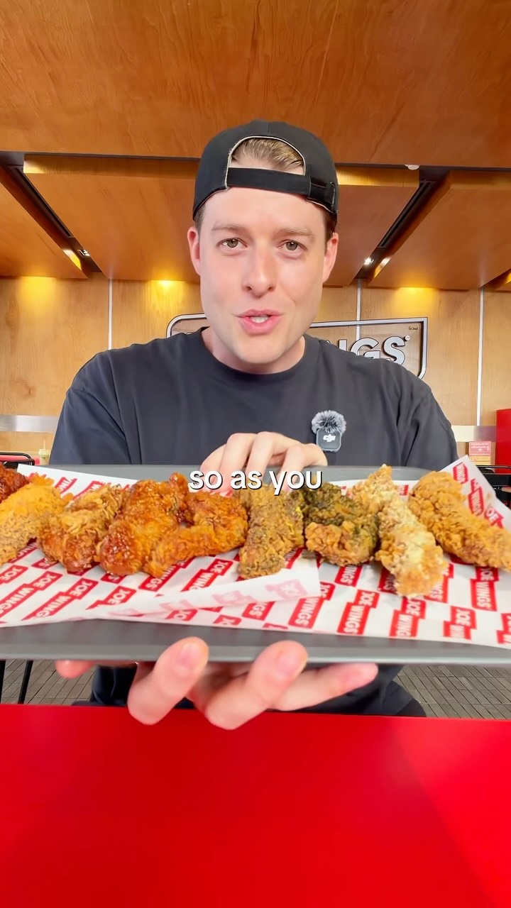 Joe Wings Features Nine Chicken Flavors